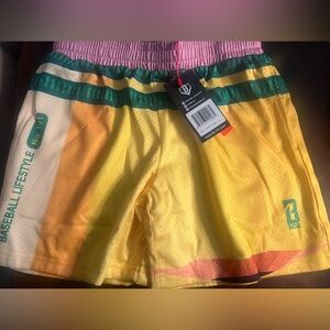 Baseball lifestyle 101 pencil shorts size youth large- new with tags